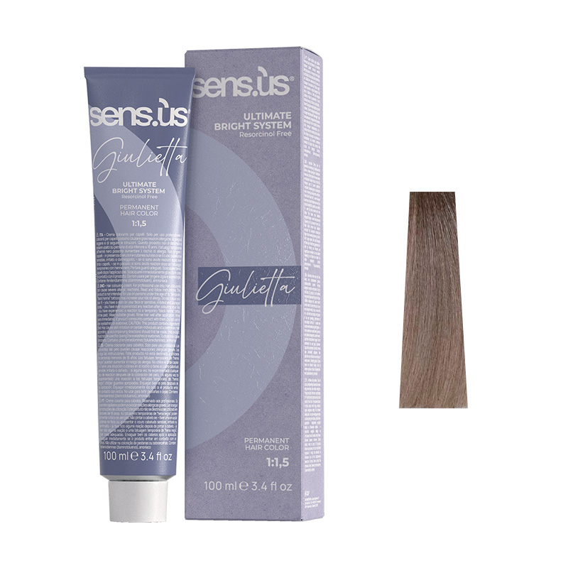 Крем-фарба для волосся Sens.ùs Giulietta 9.2 Very Light Beige Blonde, 100 ml - 1
